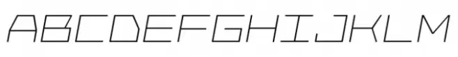 Donnager Thin Italic