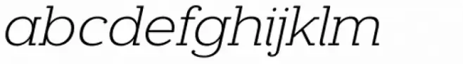 Donnerstag Light Italic