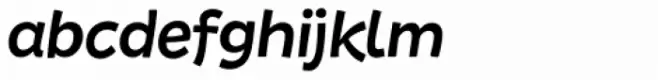 DR Agu Sans Medium Italic