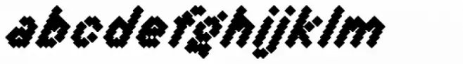DR Krapka Rhombus Bold Oblique