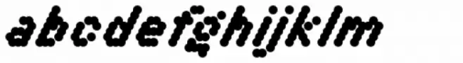 DR Krapka Round Bold Oblique