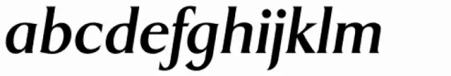 Dragon EF DemiBold Italic