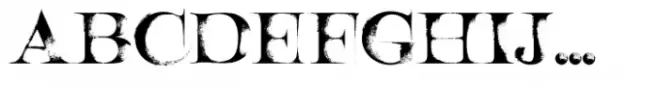 Dry Brush Serif