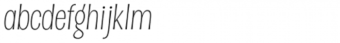 Dsert Alt ExtraLight Italic