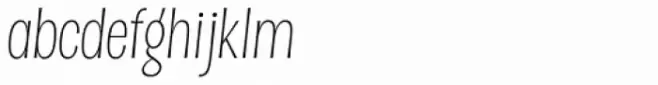 Dsert Alt ExtraLight Italic