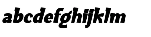 Dubidam Extra Bold Oblique