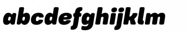 Dudek Black italic Round