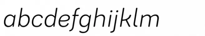 Dudek Light italic Round