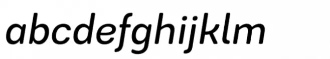 Dudek Medium italic Round
