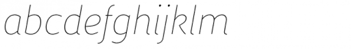 Dupla Thin Italic