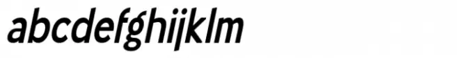 Dupont Gothic Condensed Bold Oblique
