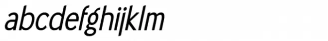Dupont Gothic Condensed Medium Oblique
