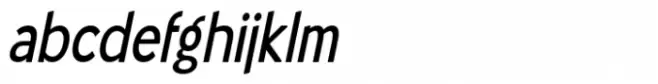 Dupont Gothic Condensed Semibold Oblique