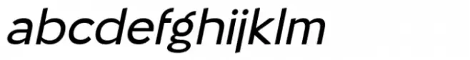 Dupont Gothic Semibold Oblique