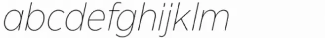 Eastman Grotesque Extralight Italic