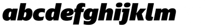 Ebony Black Italic