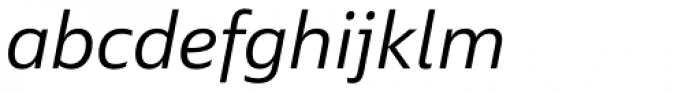 Ebony Light Italic