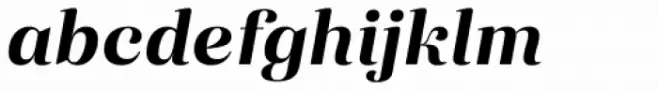 Eckhart Headline Bold Italic