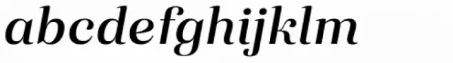 Eckhart Headline Demi Bold Italic