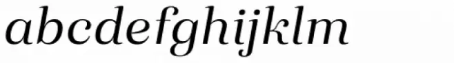 Eckhart Headline Regular Italic