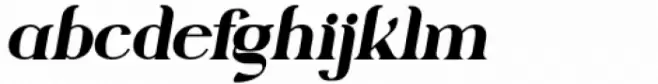 Edensor Black Italic
