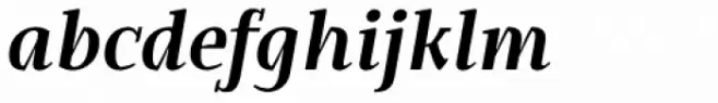 Edicia Bold Italic