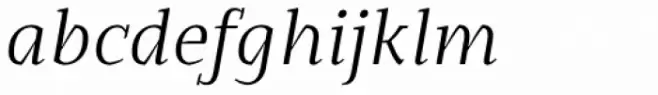 Edicia Light Italic