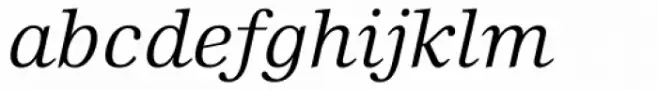 Edison Book Italic