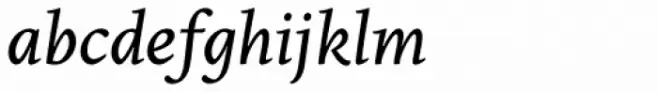 Edita Small Text Italic