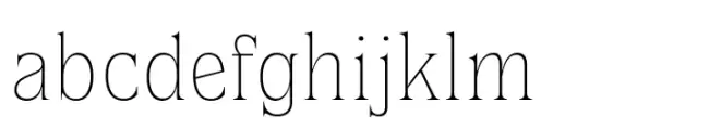 EFCO Osbert Text Thin