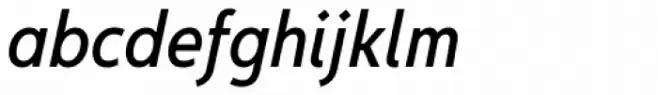 Egon Sans Condensed Italic