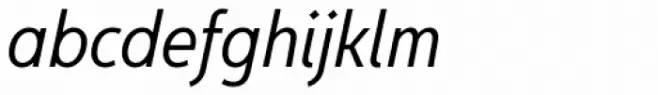 Egon Sans Condensed Light Italic