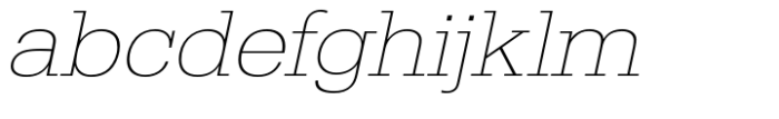 Egyptienne Extra Light Extra Wide Oblique