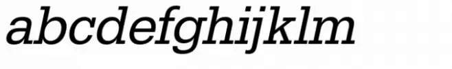 Egyptienne Regular Narrow Oblique