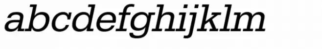 Egyptienne Regular Oblique