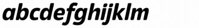 Eigerdals Black Italic