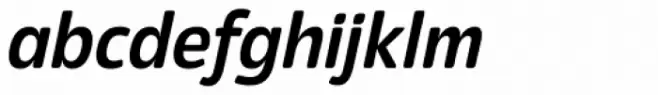 Eigerdals Bold Italic