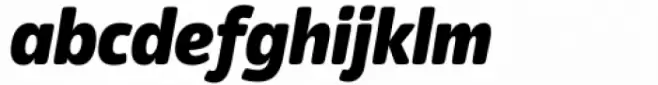 Eigerdals Condensed Heavy Italic