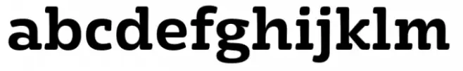 Eigerdals Slab Extra Bold