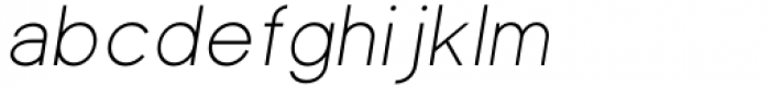 Einer Grotesk Extra Light Italic