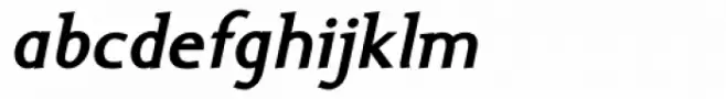 Ela Demiserif Bold Italic