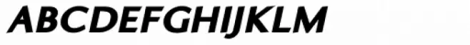 Ela Sans Black Caps Italic