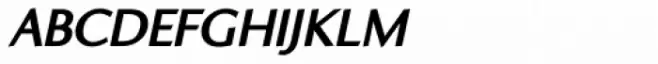 Ela Sans Bold Caps Italic