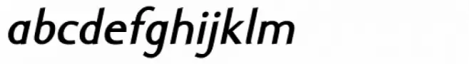 Ela Sans Bold Italic