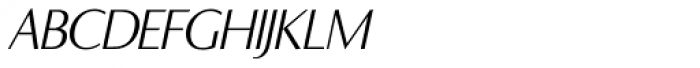 Ela Sans ExtraLight Caps Italic