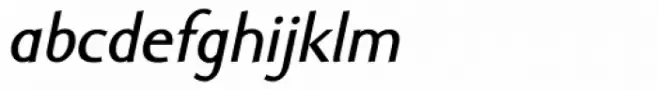 Ela Sans SemiBold Italic