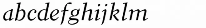 Elante Italic