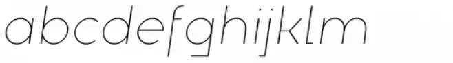 Electronica Light Italic