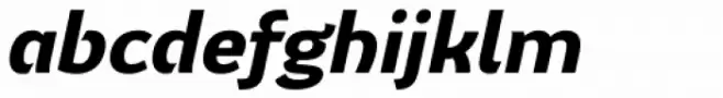 Elen Sans Heavy Italic