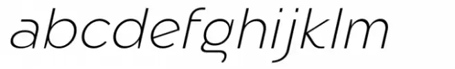 Eligra Extra Light Italic